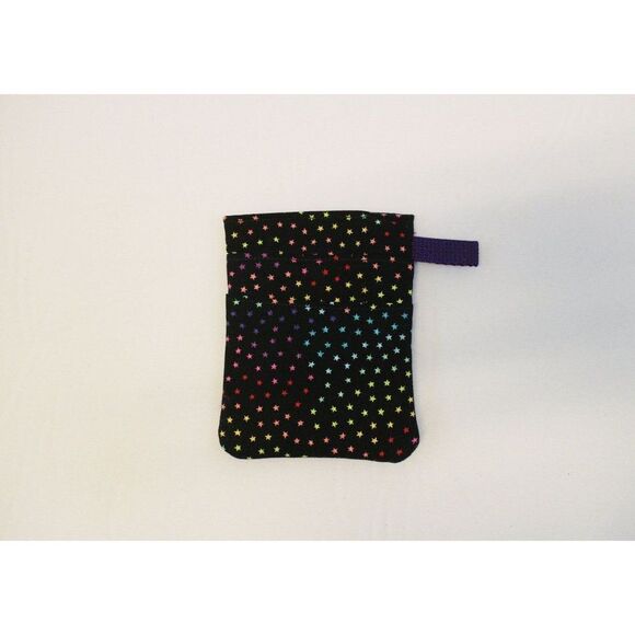 Rainbow Stars Scrub POCKET Insert, Organizer and Protector for Nurses, Doctors - Picture 4 of 4